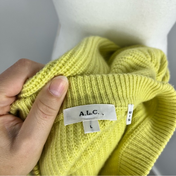 A.L.C. Wool cashmere puff sleeve sweater - Picture 10 of 11
